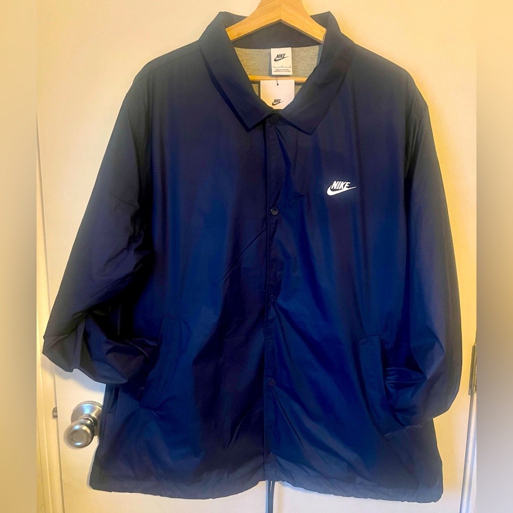 NWT Nike “coaches” Jacket.